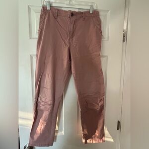 Old Navy Pink Chinos Sleek Tailored Design women size S